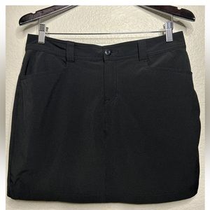 Eddie Bauer Women’s Size 8 Black Adventurer 2.0 Skort Preowned